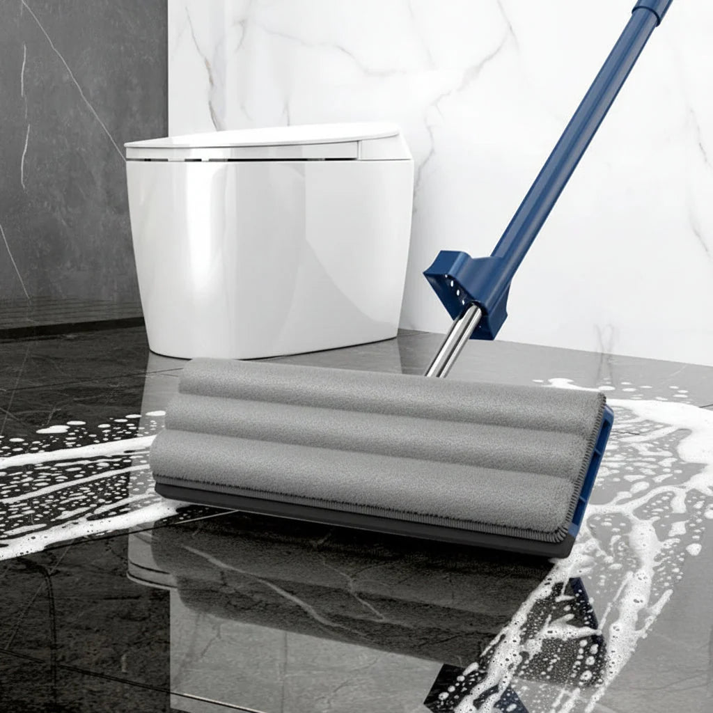 Microfibre Spray Mop Refillable Reservoir Washable Pads Swivel Head