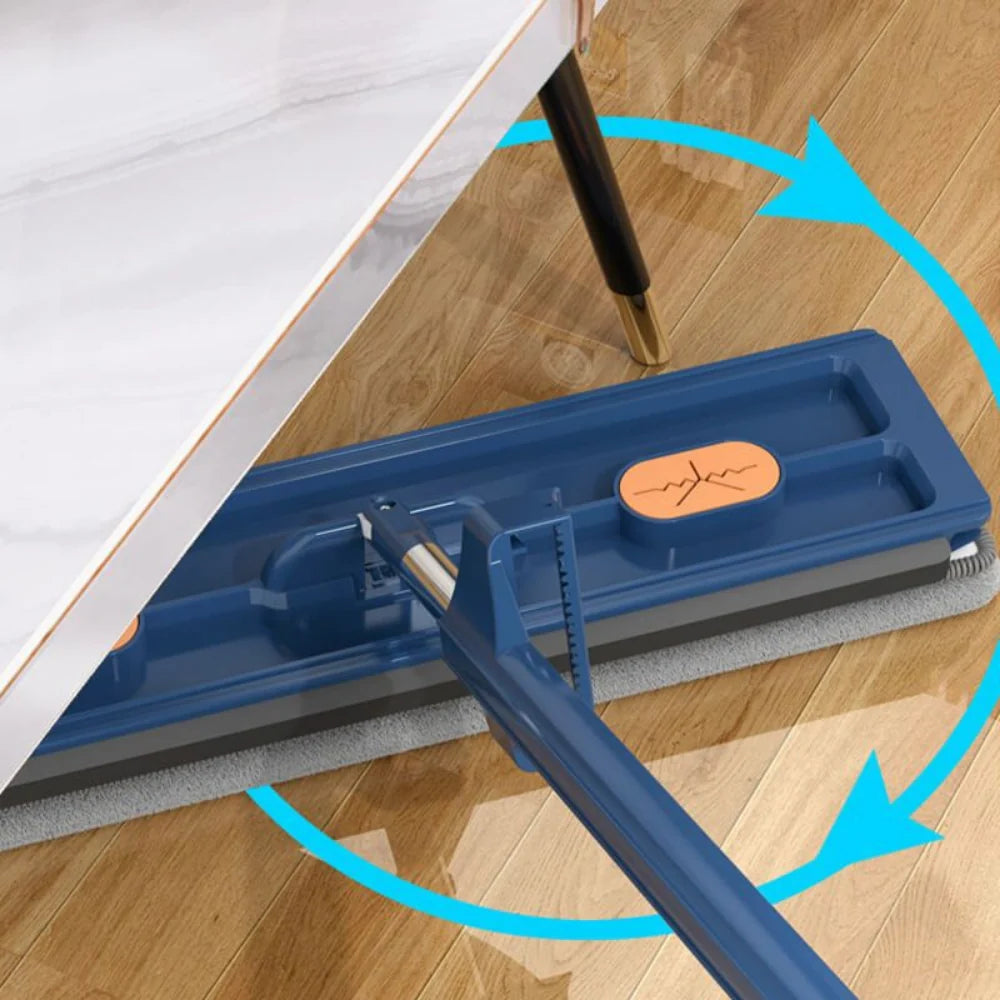 Microfibre Spray Mop Refillable Reservoir Washable Pads Swivel Head
