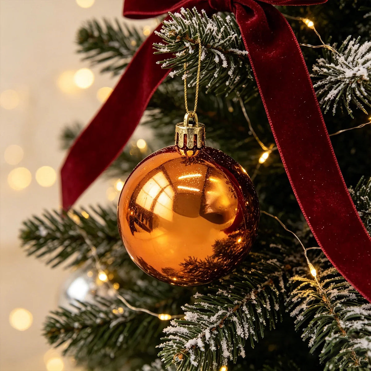 Mini Christmas Tree Compact LED Snowman Accent