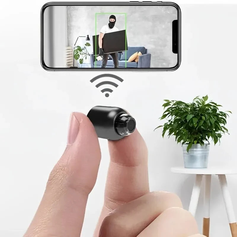 Mini Security Camera 1080P HD 140° Night Vision
