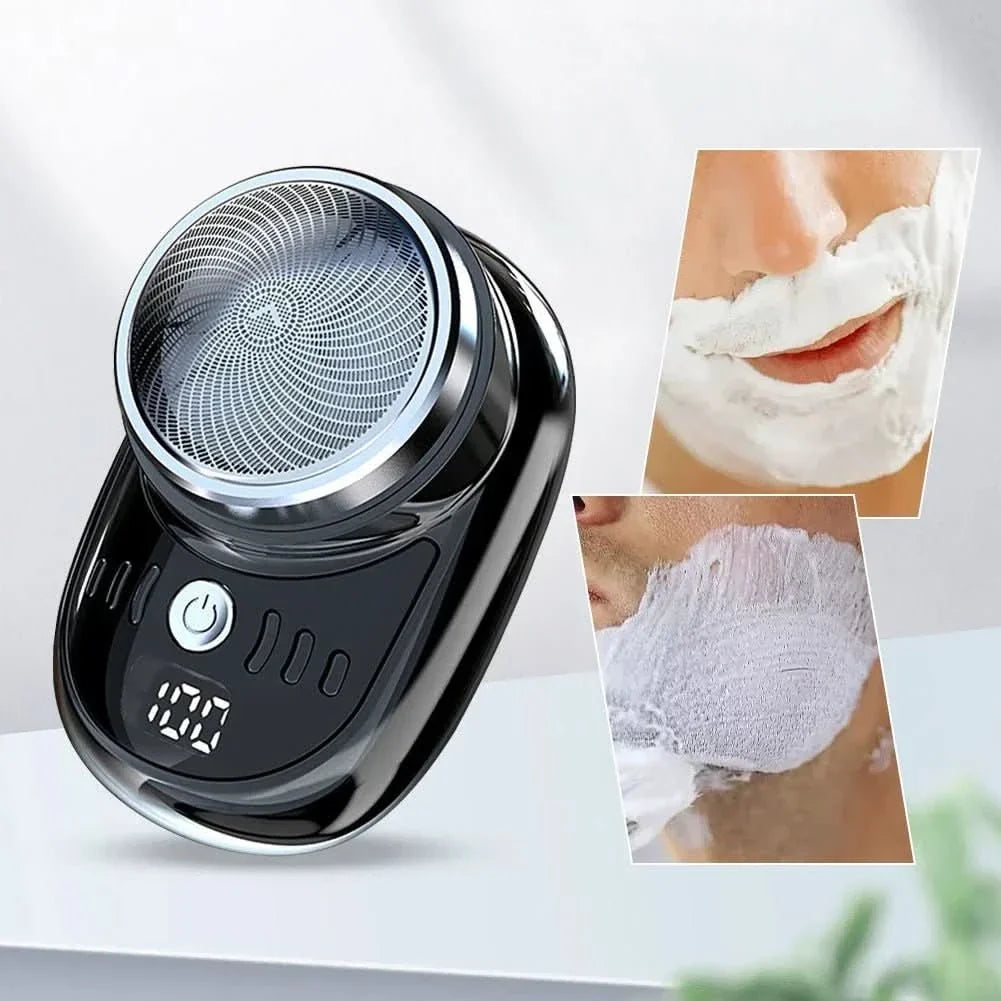 Mini Shaver USB Rechargeable Digital Battery Display