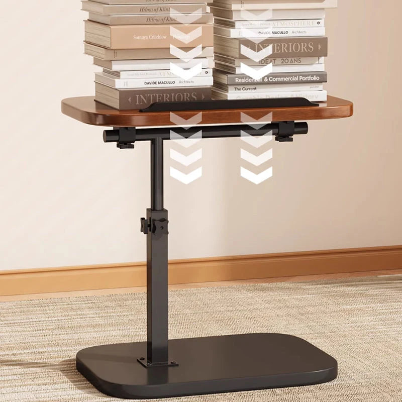 Mobile Laptop Desk Height-Adjustable 360° Rotating Tabletop