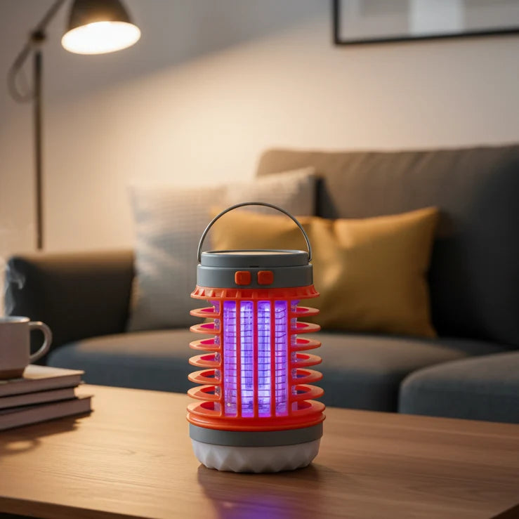 Mosquito Killer Lantern Solar & USB Charging IPX6 Waterproof