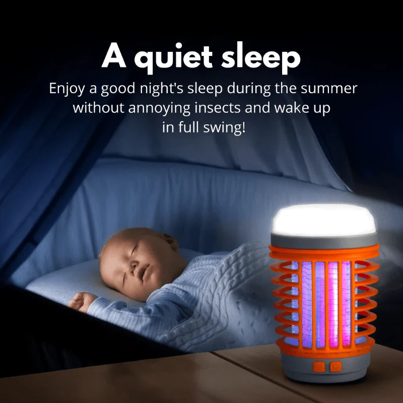 Mosquito Killer Lantern Solar & USB Charging IPX6 Waterproof