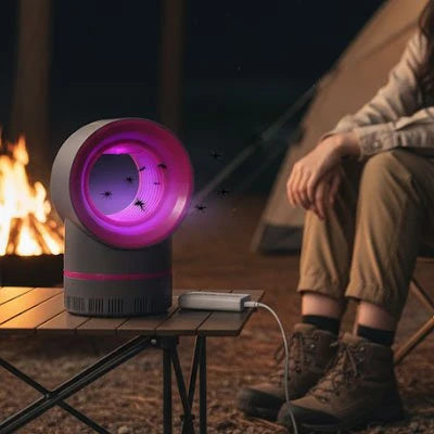Mosquito Trap Lamp UV Light Silent Suction Chemical-Free