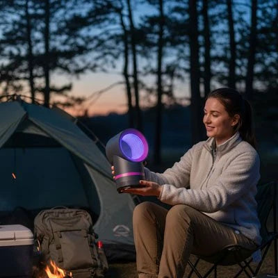 Mosquito Trap Lamp UV Light Silent Suction Chemical-Free