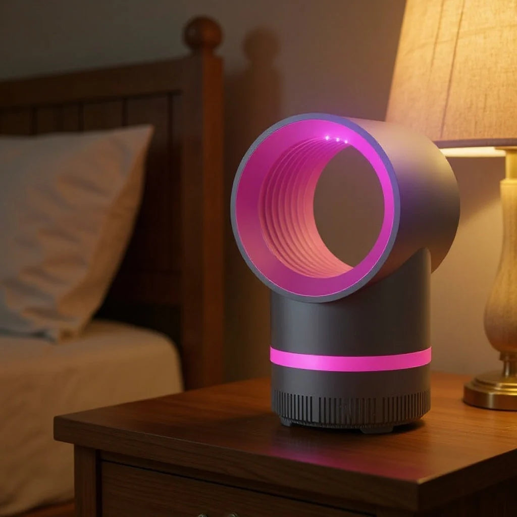 Mosquito Trap Lamp UV Light Silent Suction Chemical-Free