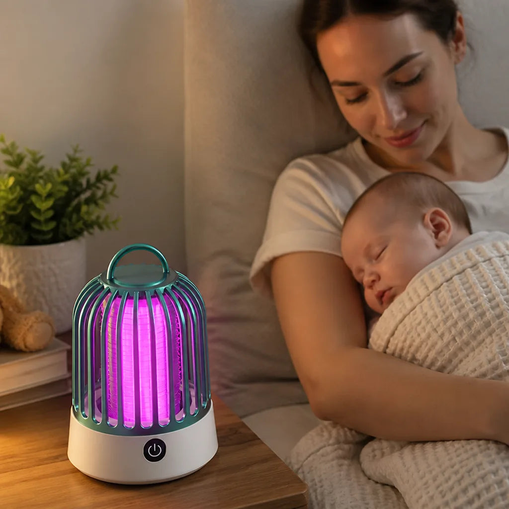Mosquito Trap UV & CO2 Rechargeable 12-Hour Battery