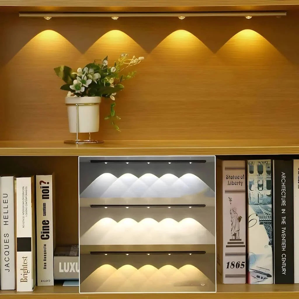 Motion Sensor LED Light USB Rechargeable Stepless Dimming