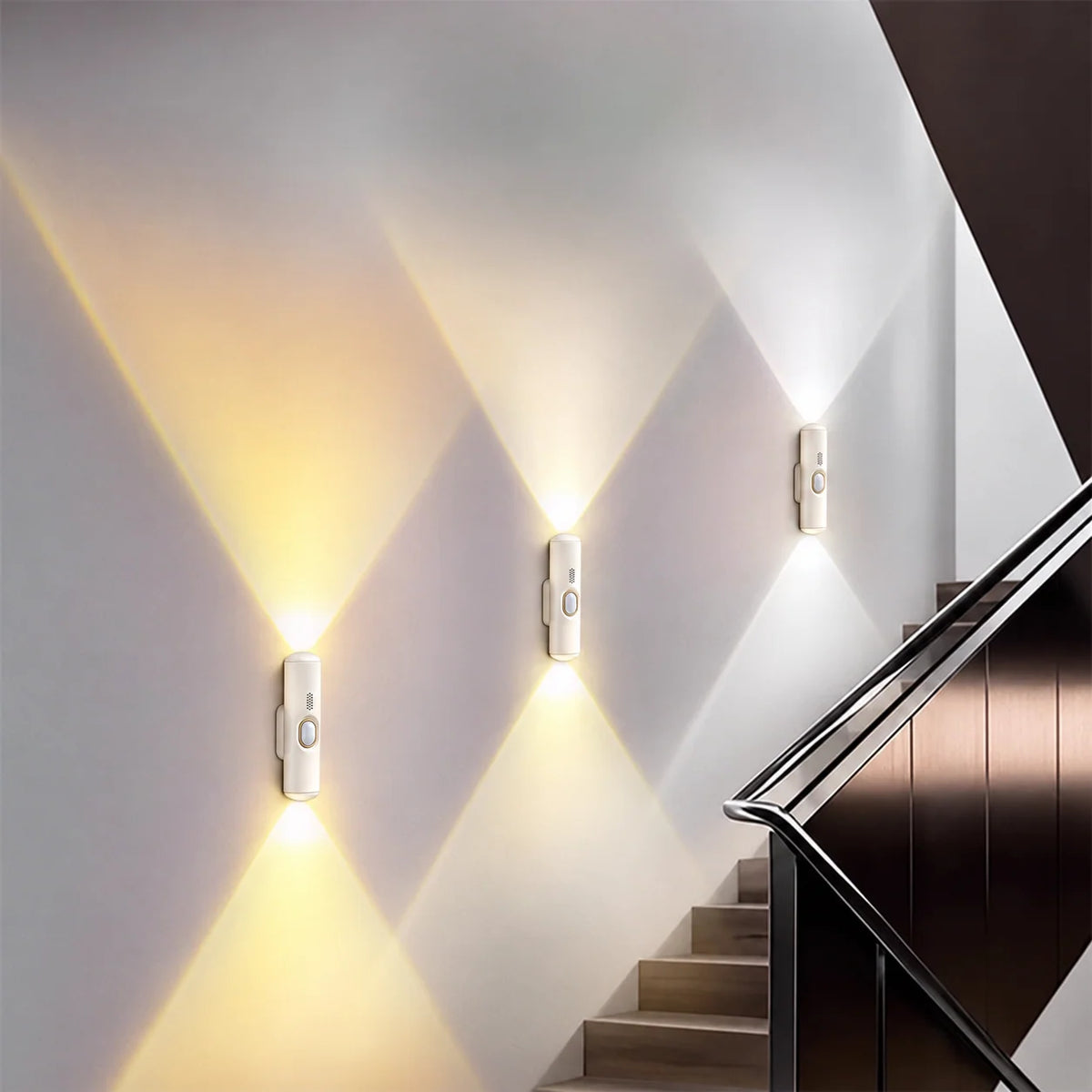 Motion Sensor Light Magnetic Mount RGB & Three-Color Lighting