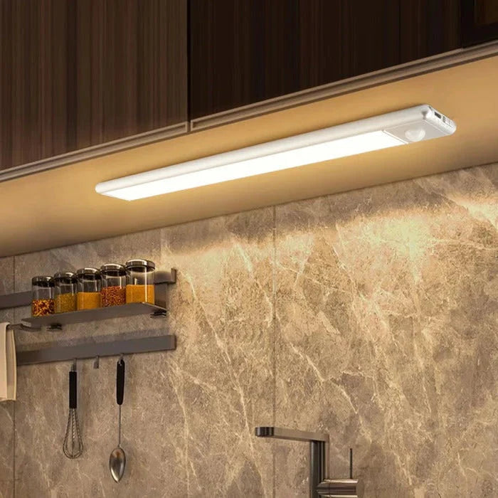 Motion Sensor Light Rechargeable Adjustable Brightness Magnetic Mount
