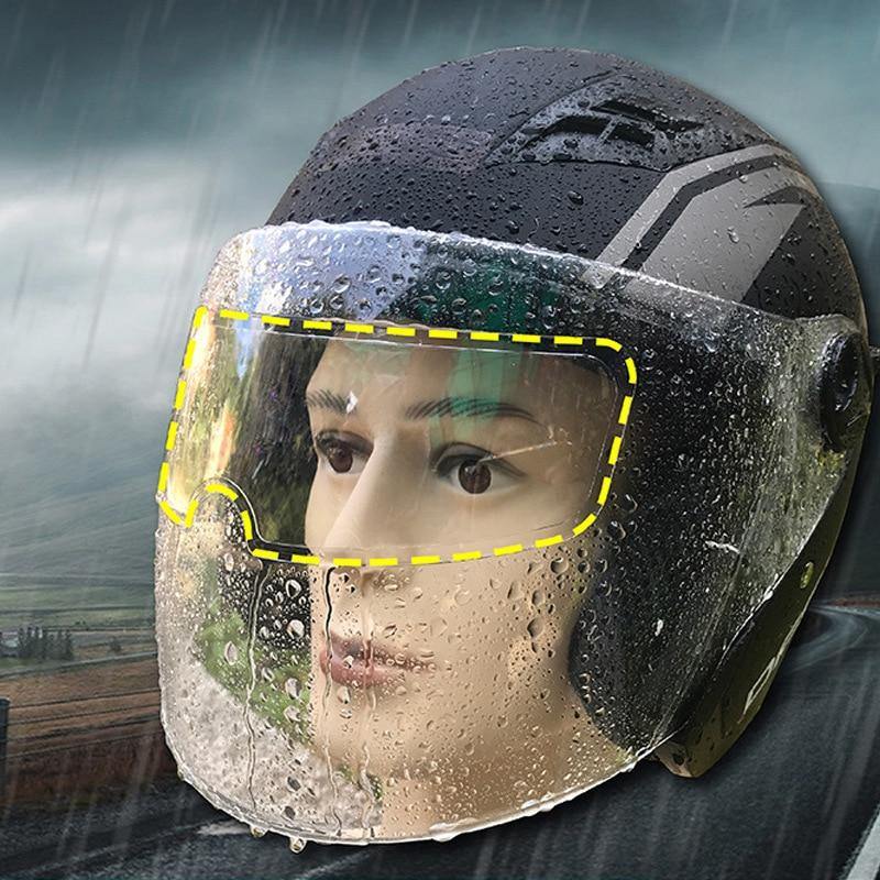 Motorcycle Helmet Visor Film Anti-Fog & Rainproof