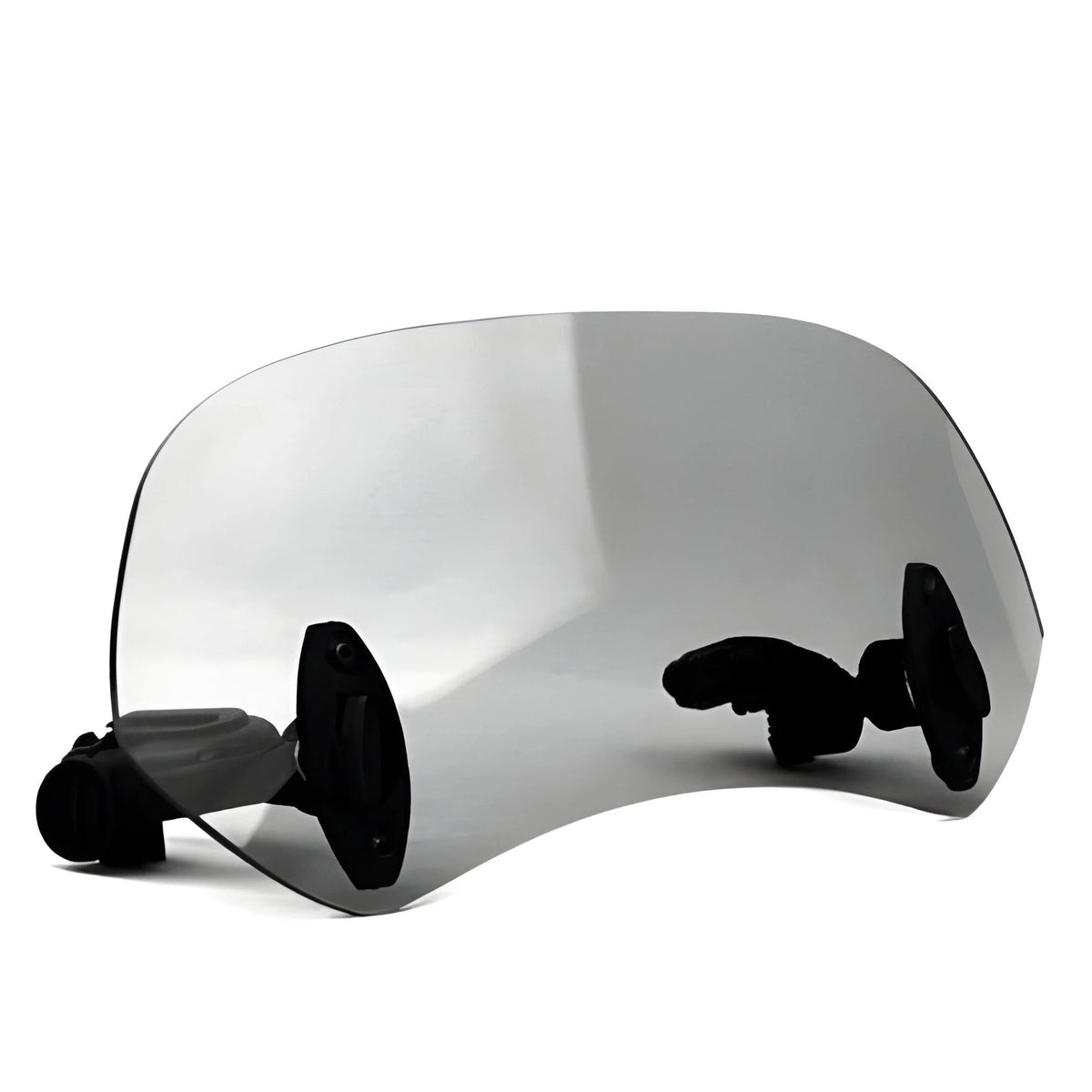 Motorcycle Windshield Extension Clamp-On Adjustable Angle & Height