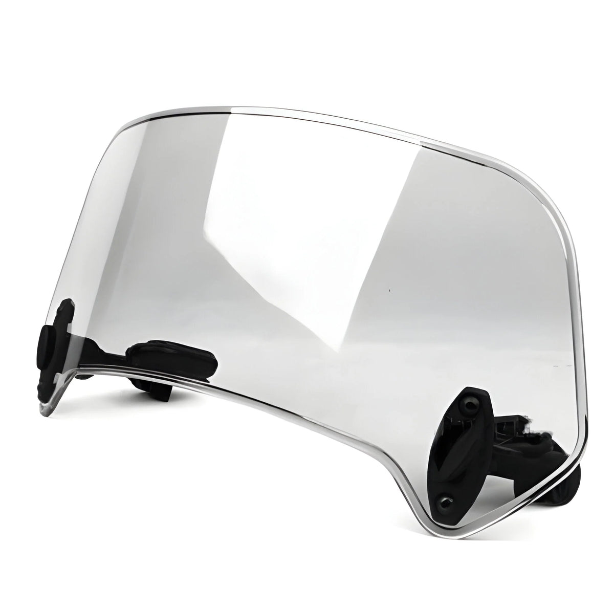 Motorcycle Windshield Extension Clamp-On Adjustable Angle & Height
