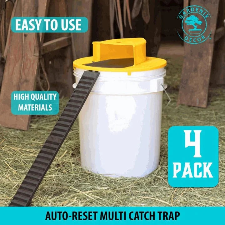 Mouse Trap Auto-Reset Fits 5 Gallon Bucket