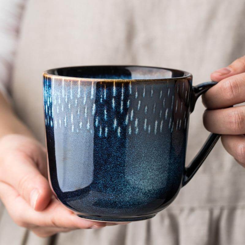 Mug Ceramic With Lid & Spoon