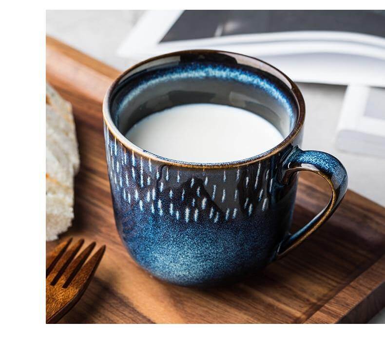 Mug Ceramic With Lid & Spoon