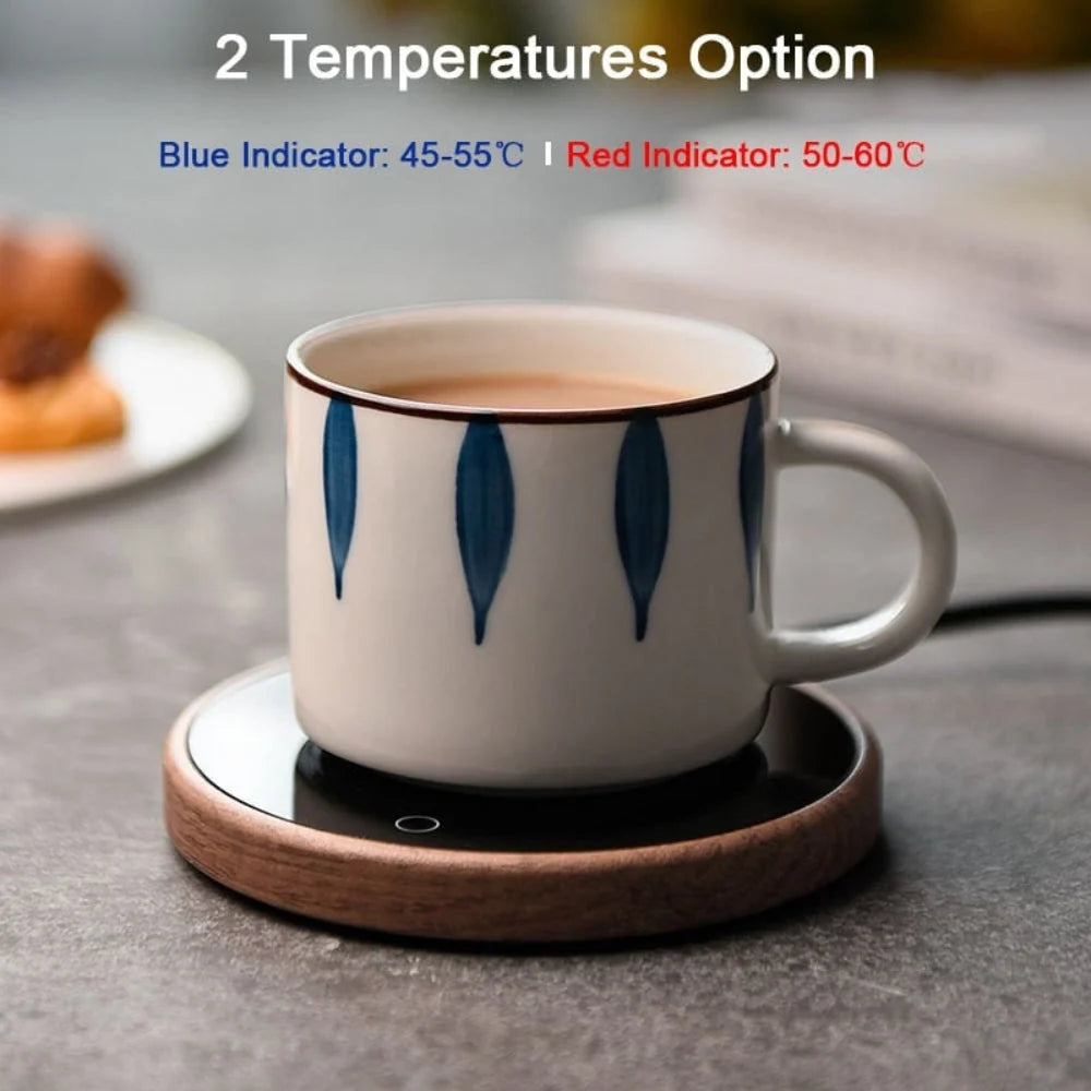 Mug Warmer Adjustable Temperature Auto Shut-Off