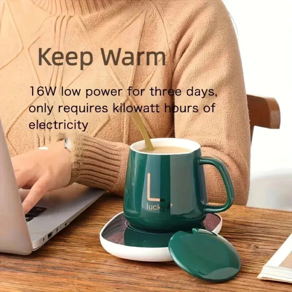 Mug Warmer USB-Powered Gravity Sensor 131°F Temperature Control