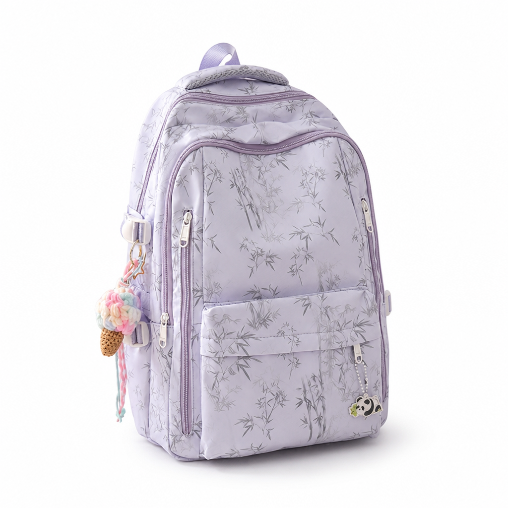 Multi-Compartment Water-Resistant Backpack (Laptop Pocket)