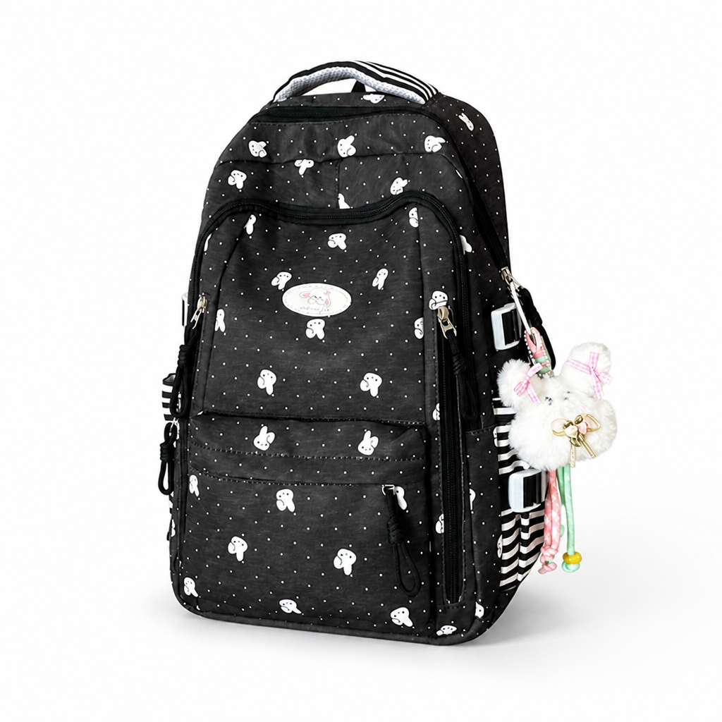Multiple Compartments & Padded Straps Kids Backpack