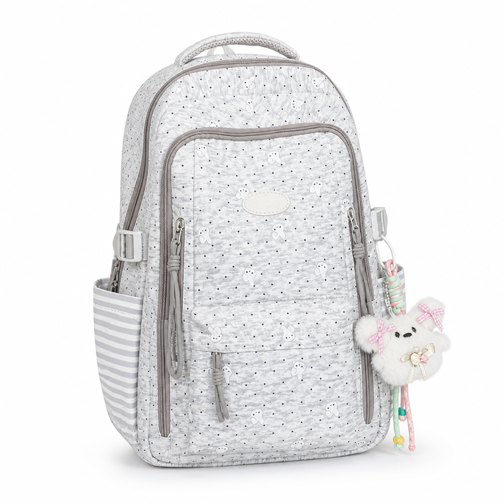Multiple Compartments & Padded Straps Kids Backpack