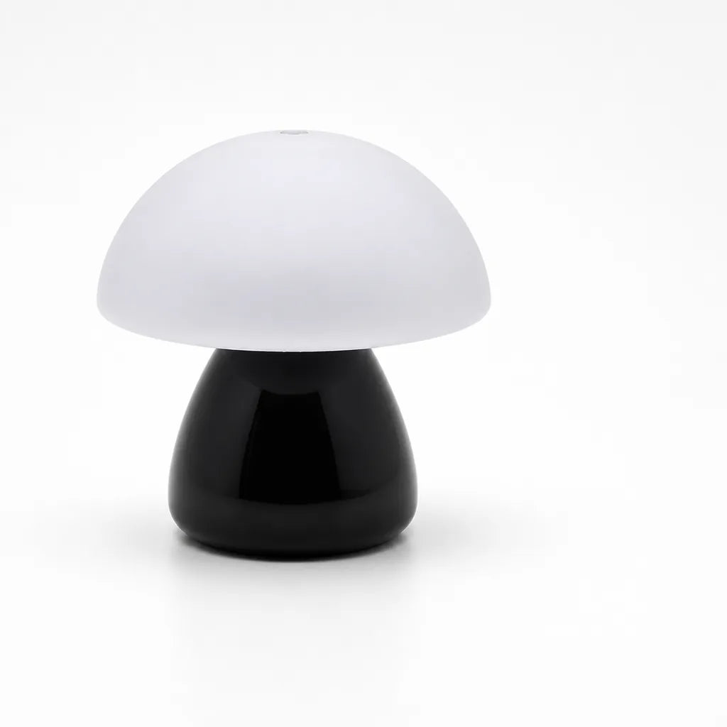 Mushroom Table Lamp Touch Dimming USB-C Rechargeable