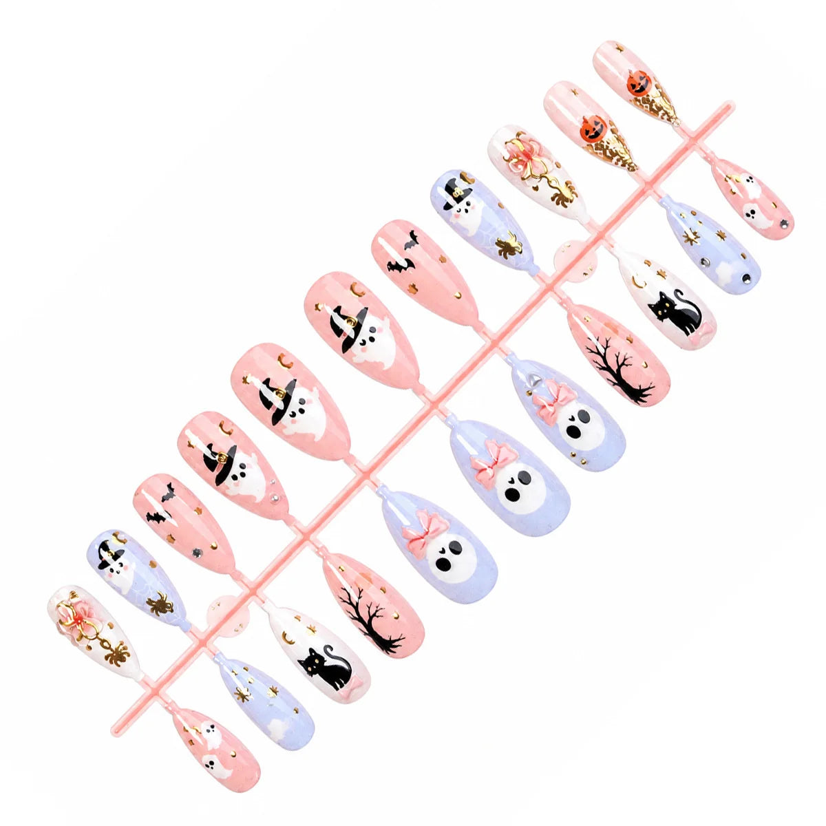 Nail Art Set Halloween Spooky Designs Easy Apply