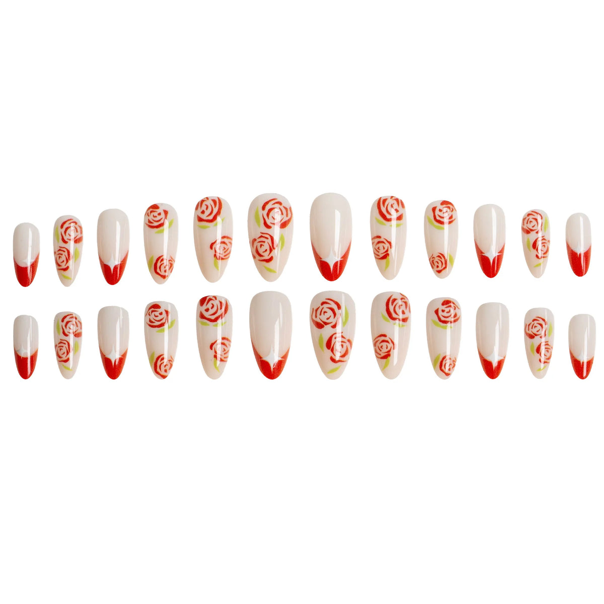 Nail Art Stickers Intricate Floral Vibrant & Durable