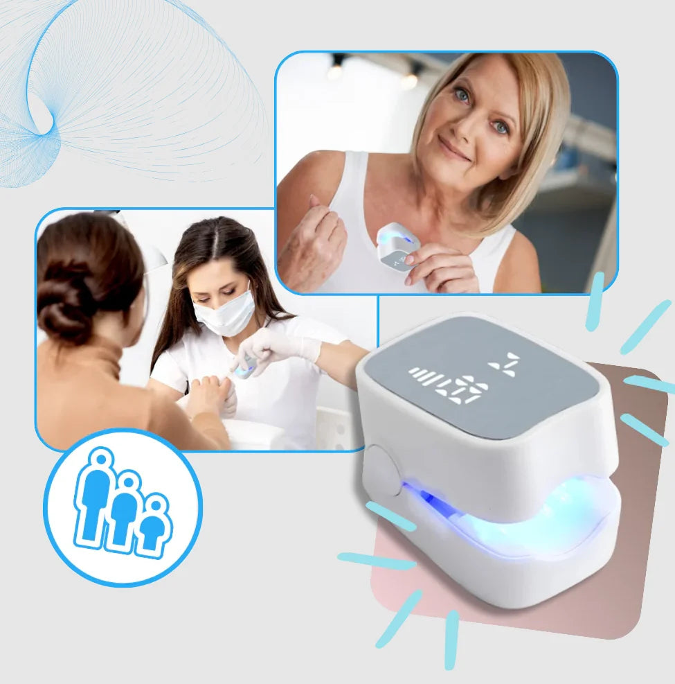 Nail Care Laser Device Dual-Laser Portable Design