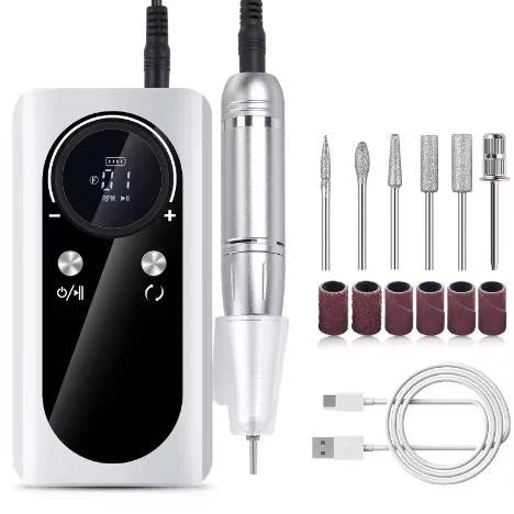 Nail Drill 45,000 RPM USB-C Rechargeable