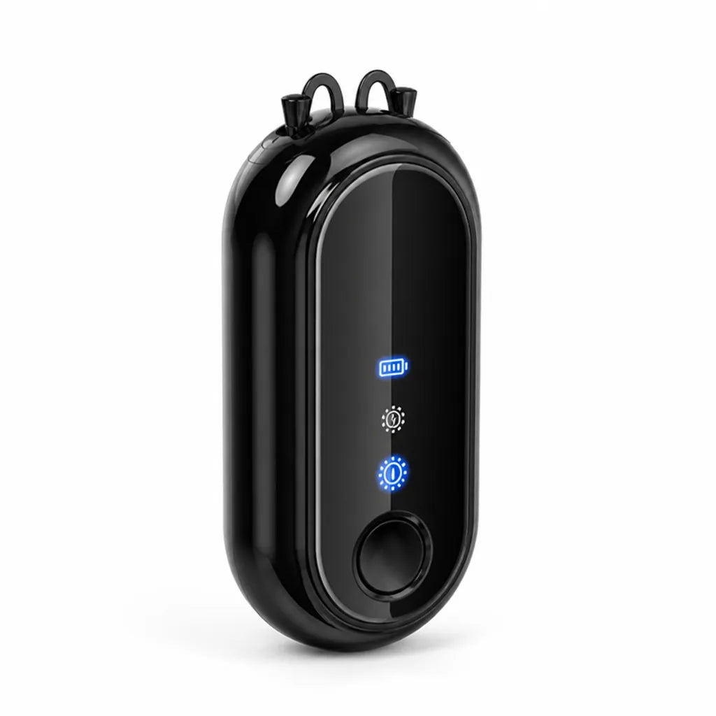 Neck Air Purifier Filter-Free Ion Rechargeable & Whisper-Quiet