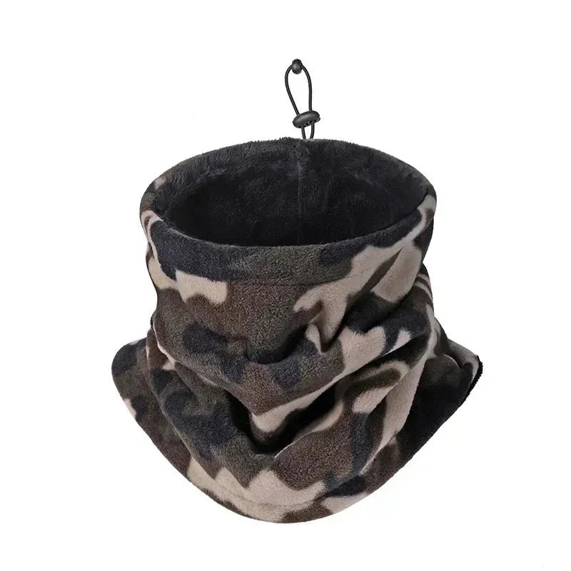 Neck Gaiter Fleece-Lined Adjustable Breathable 3-in-1