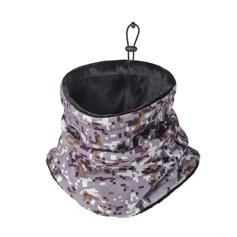 Neck Gaiter Fleece-Lined Adjustable Breathable 3-in-1