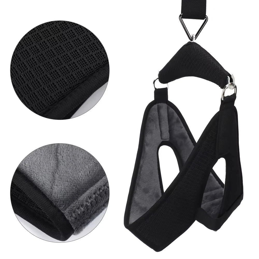 Neck Stretcher Gravity-Assisted Adjustable Door Mount
