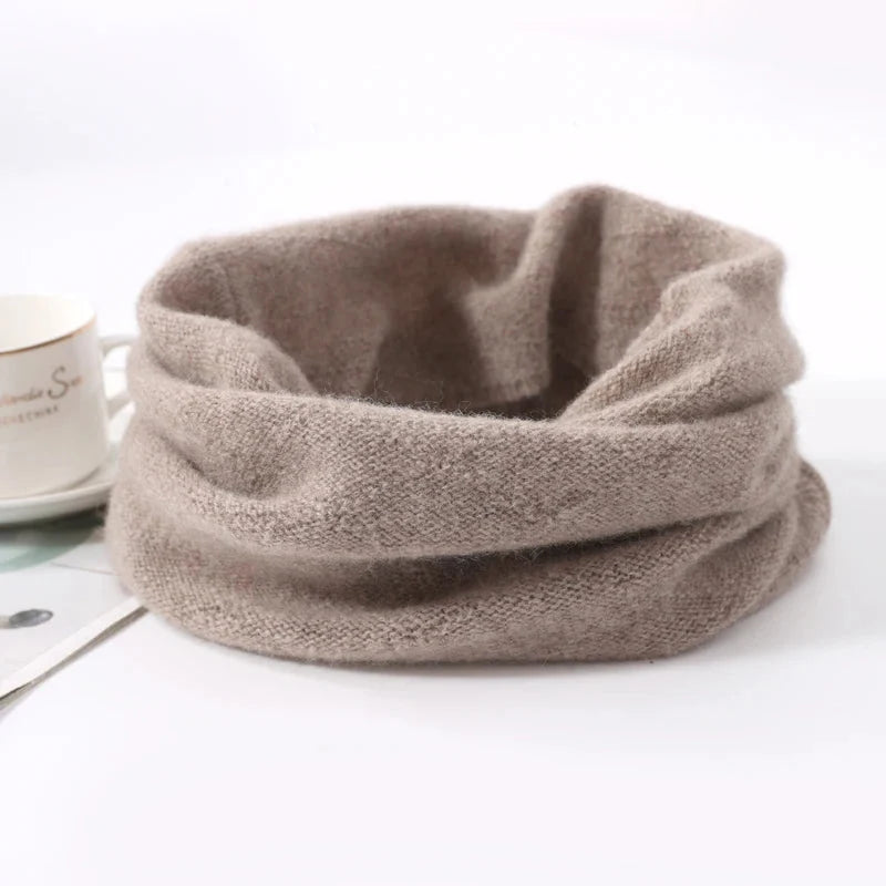 Neck Warmer Merino Wool Pull-Up Face Coverage