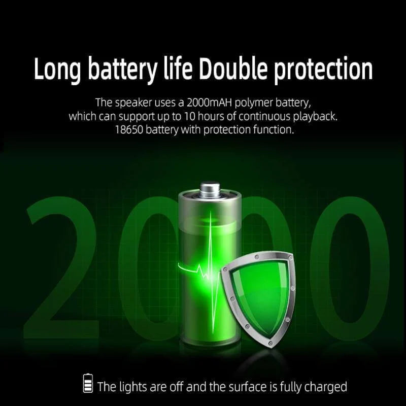 Neckband Speaker Bluetooth Wearable Hands-Free Calling