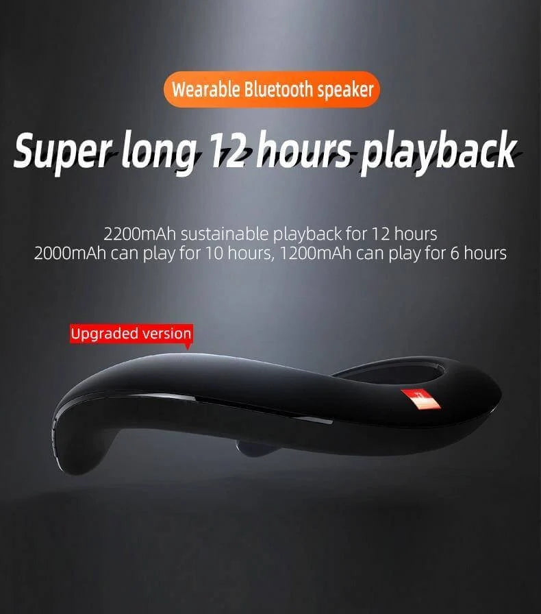 Neckband Speaker Bluetooth Wearable Hands-Free Calling