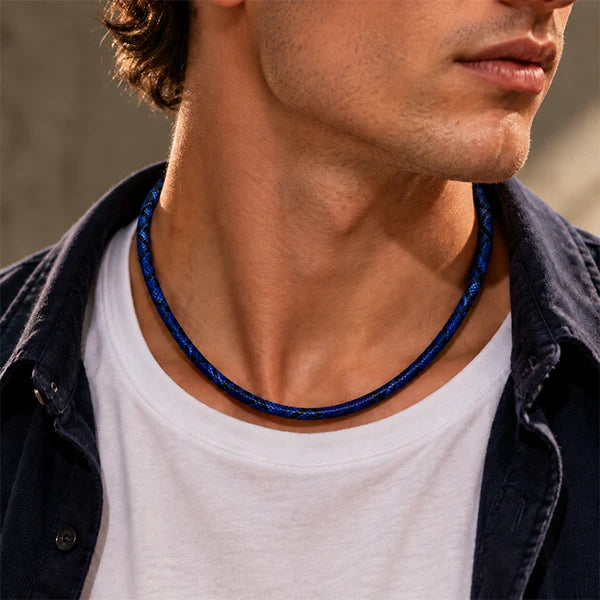 Necklace Serpent Design Statement Style