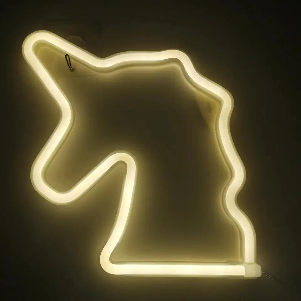 Neon Sign LED Switch-Controlled Plastic Construction