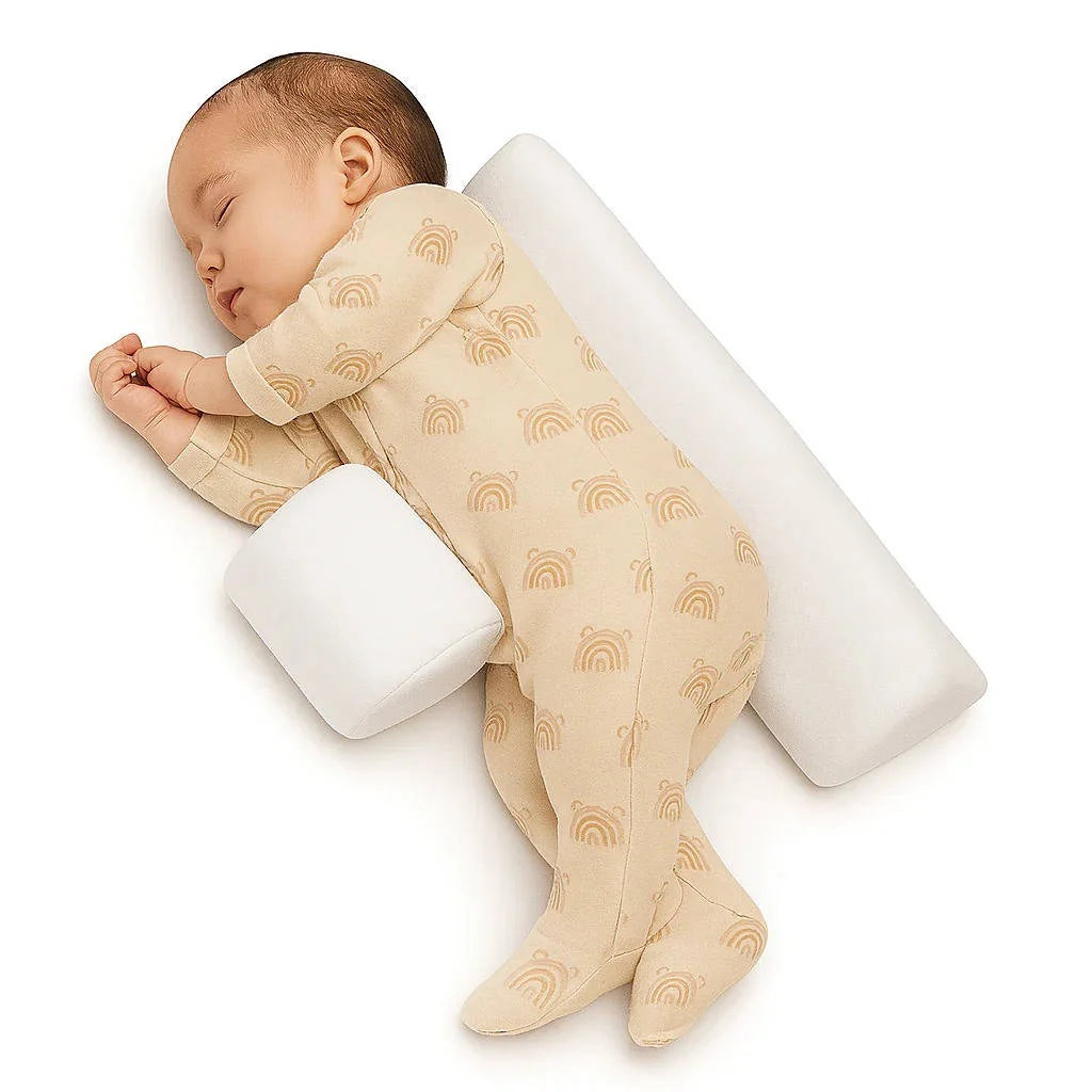 Newborn Side Sleeper Wedge Adjustable Cushions Machine-Washable Velvet Cover
