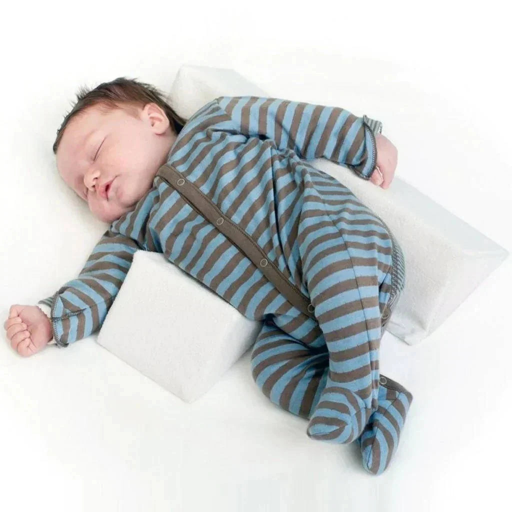Newborn Side Sleeper Wedge Adjustable Cushions Machine-Washable Velvet Cover
