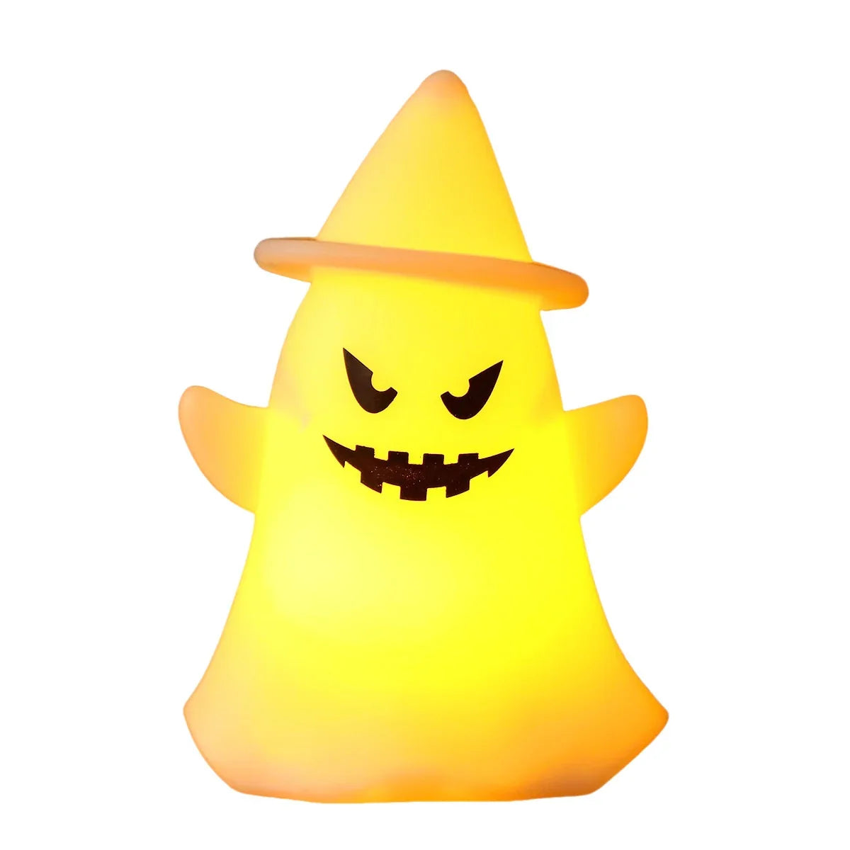 Night Light Ghost With Hat Warm White Child Safe