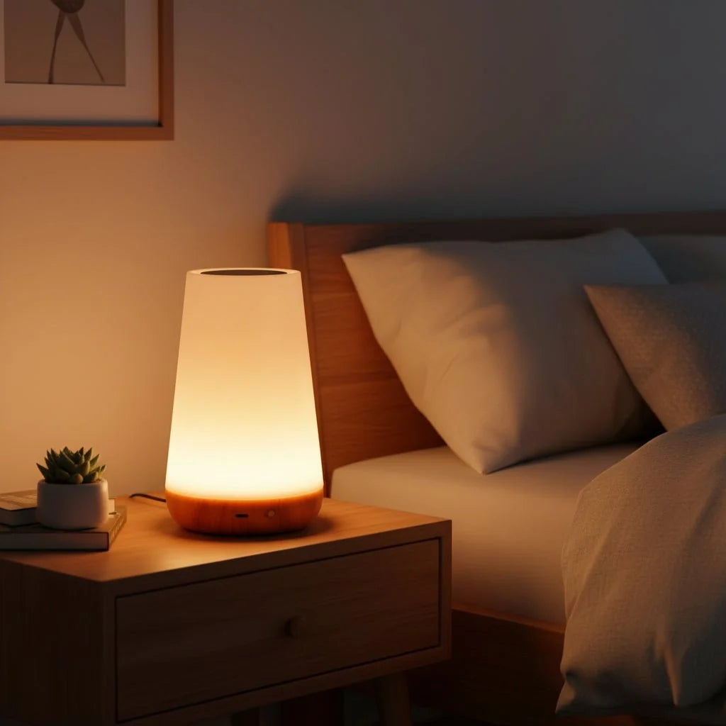 Night Light Rechargeable Touch Dimming Remote Control 10-Hour Battery