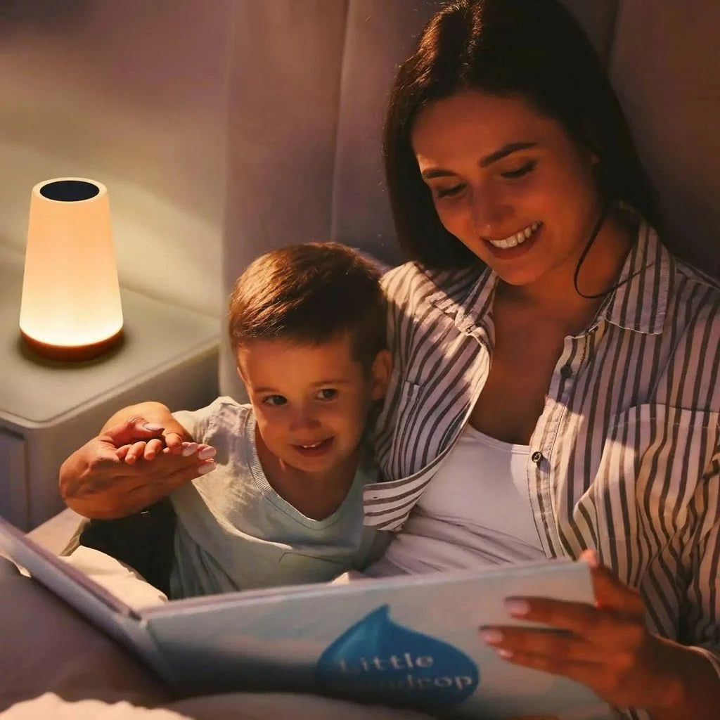 Night Light Rechargeable Touch Dimming Remote Control 10-Hour Battery