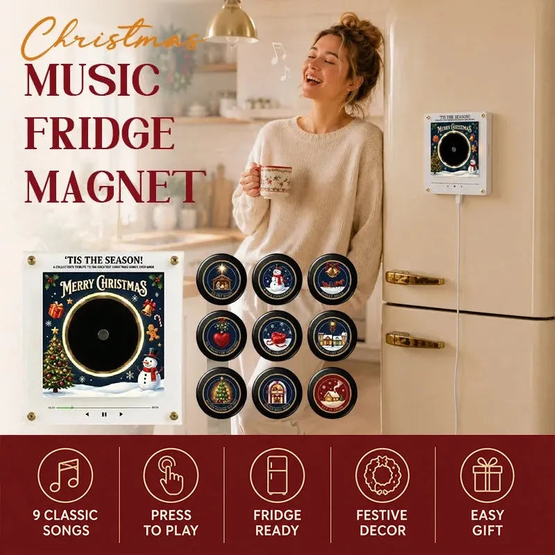 Night Light Rotating Vinyl Record NFC-Activated Magnetic Mount