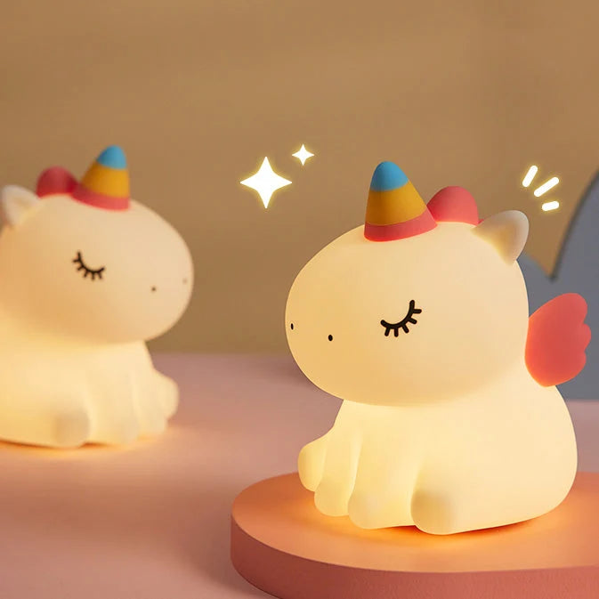 Night Light Unicorn Tap-Activated Soft LED Glow