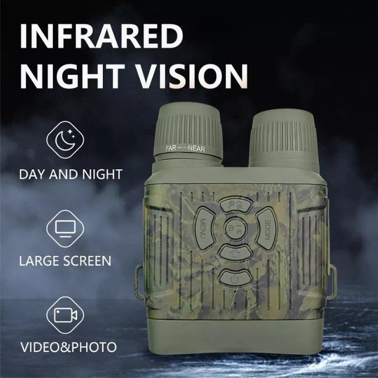 Night Vision Binoculars Infrared HD Display 1,000 Ft Range