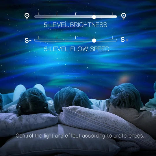 Northern Lights Projector 33 Effects Bluetooth Speaker & Remote