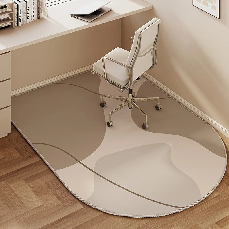 Office Floor Mat Ergonomic Non-Slip Easy-Clean Fabric